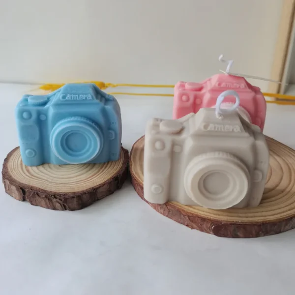 Camera Shaped Silicone DIY Handmade Moulds Silicone Soap Mold DIY Candle Mold Chocolate Mould Handmade Soap Making Molds