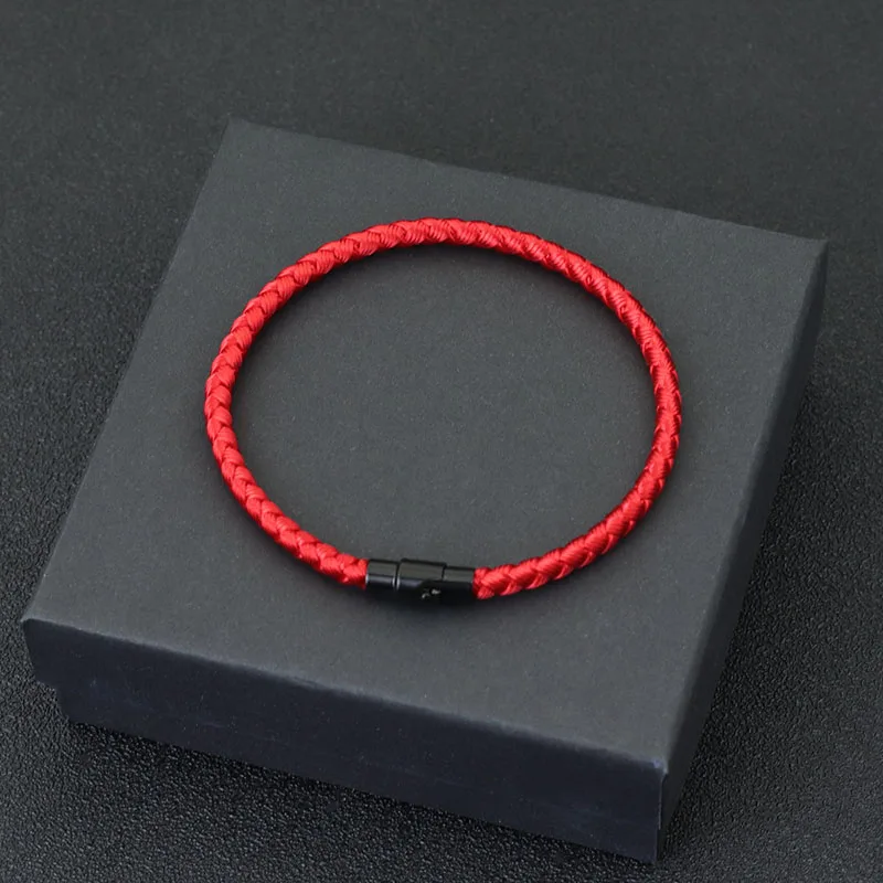 kf-S3f183b6baaeb4dcb941521777223567fm Grade A Keel Rope Bracelet Men Femme Lucky Red Thread Braclet Attract Mirco Magentic Couple Braslet Wealth Prosperity Brazalete - Image 1