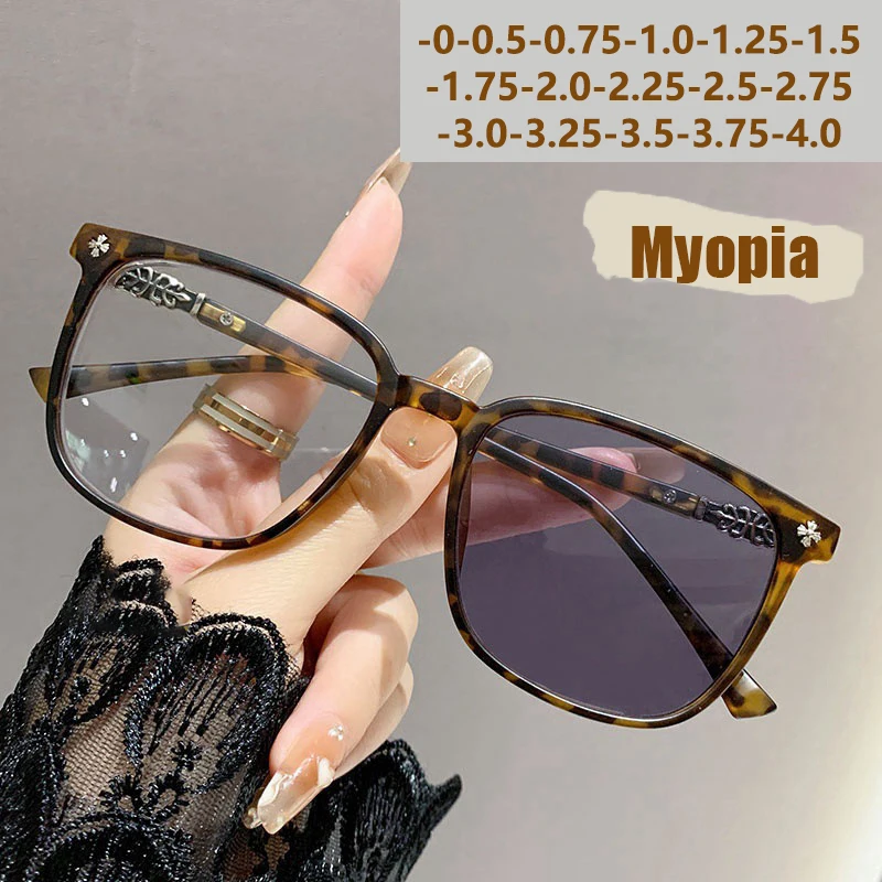 kf-S63405a49bdd146179210141a1dcd7ea9n Anti-blue Light Tinted Glasses With Large Frames For Myopia Correction 6027 - Image 1